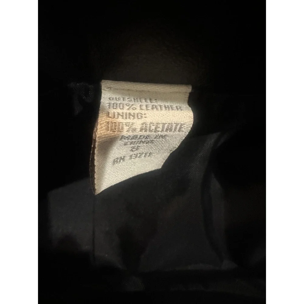 Valerie Stevens Separates 100% Leather Skirt Soft Black Pencil 90's Y2K Size 8 - Picture 7 of 15